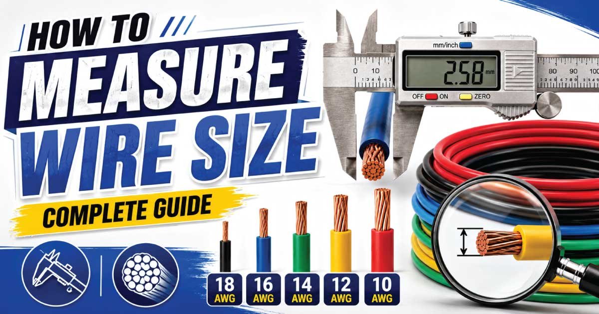 How to Measure Wire Size
