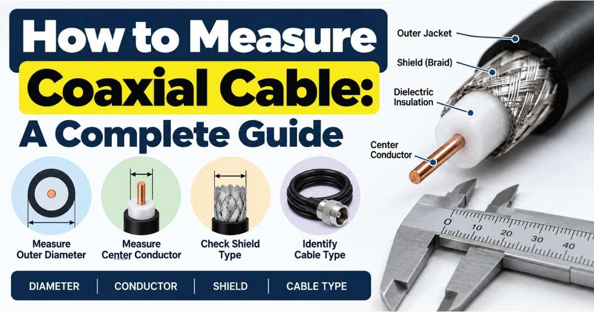 How to Measure Coaxial Cable