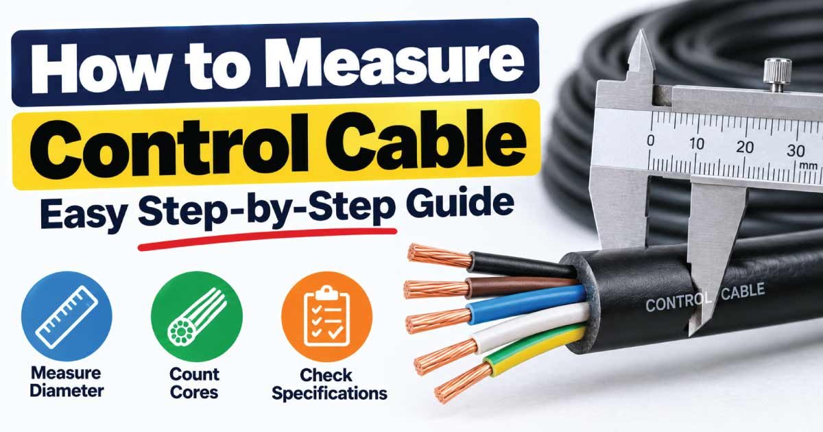 How to Measure Control Cable