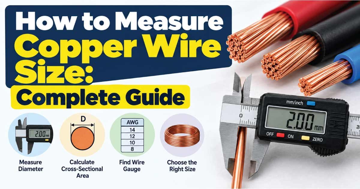 How to Measure Copper Wire Size