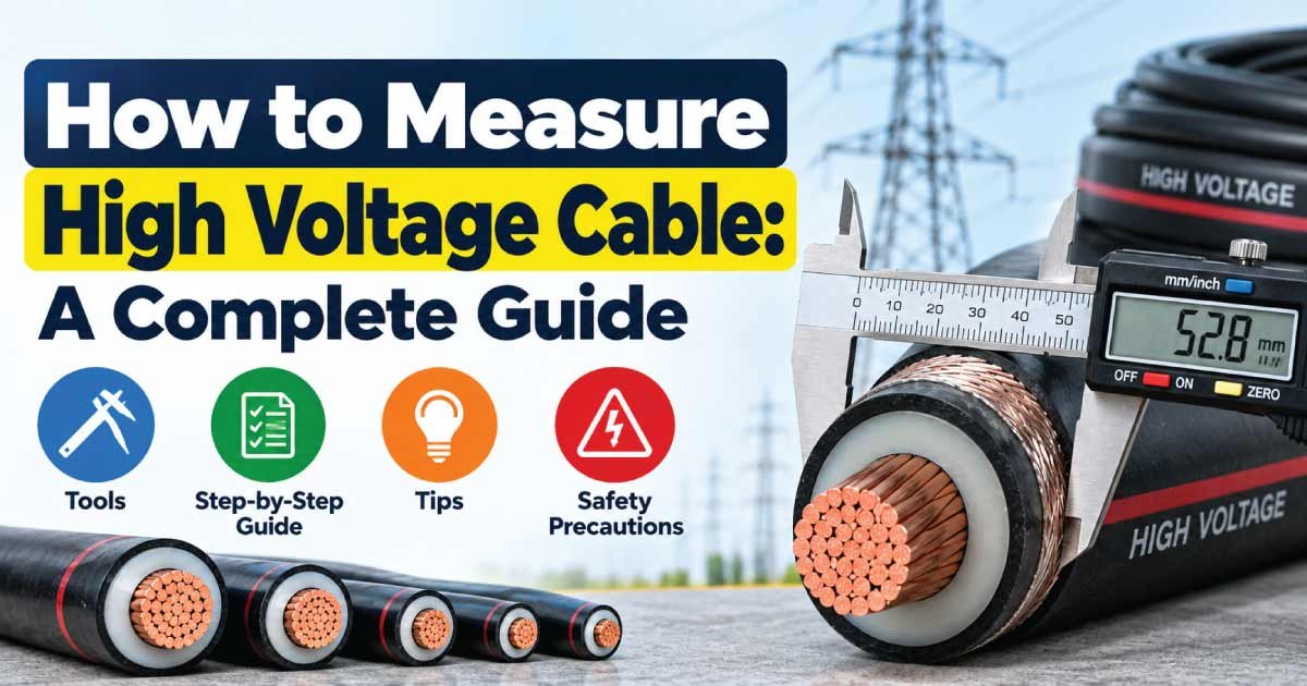 How to Measure High Voltage Cable