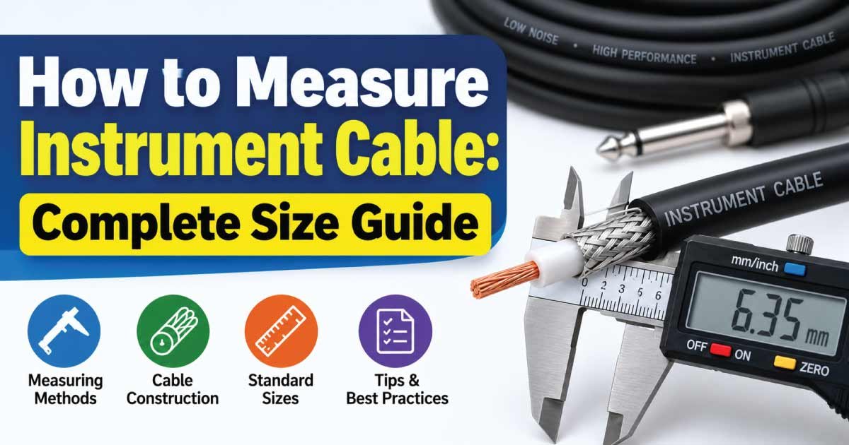 How to Measure Instrument Cable