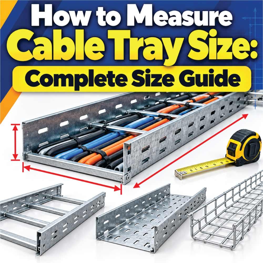 How to Measure Cable Tray Size
