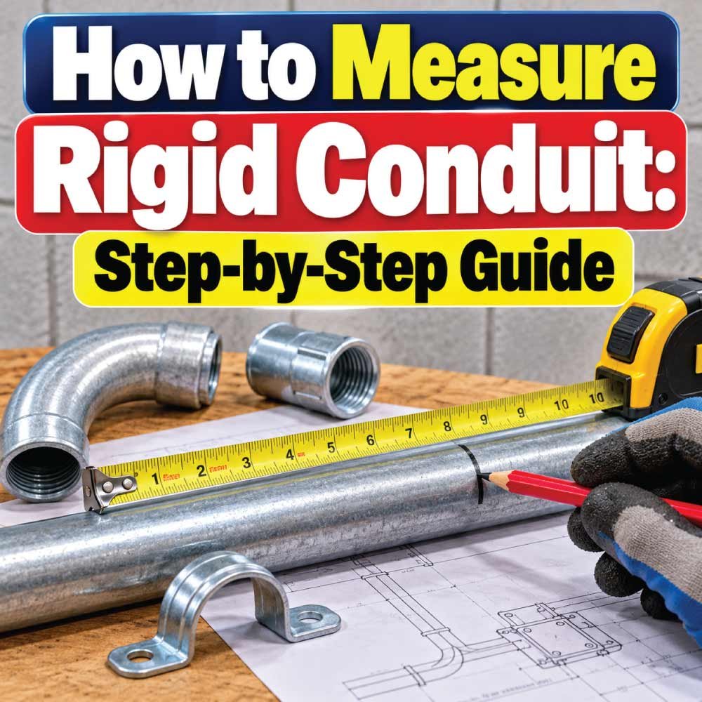 How to Measure Rigid Conduit