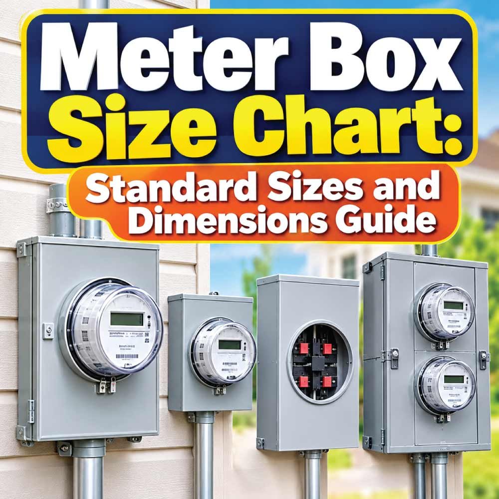 Meter Box Size Chart