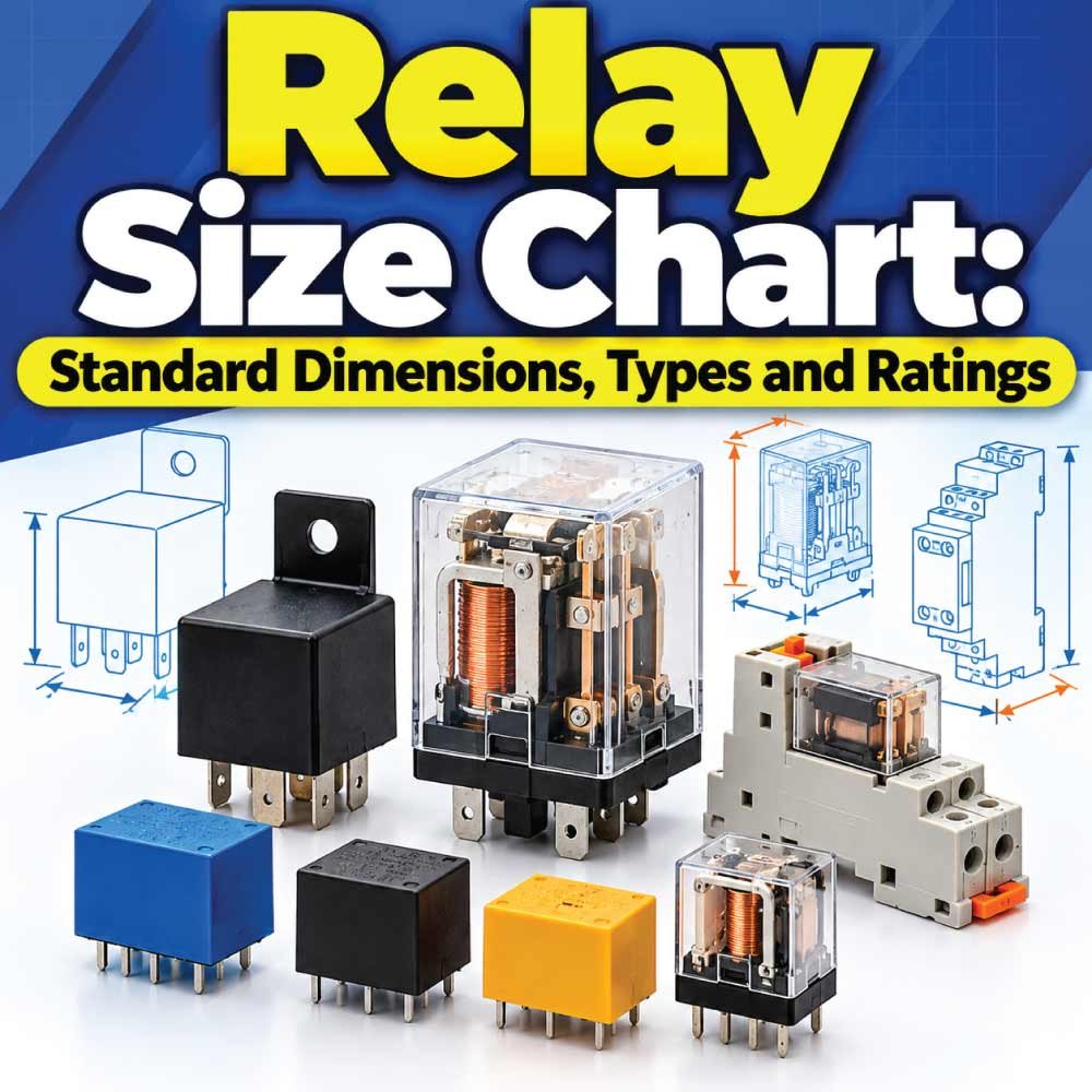 Relay Size Chart