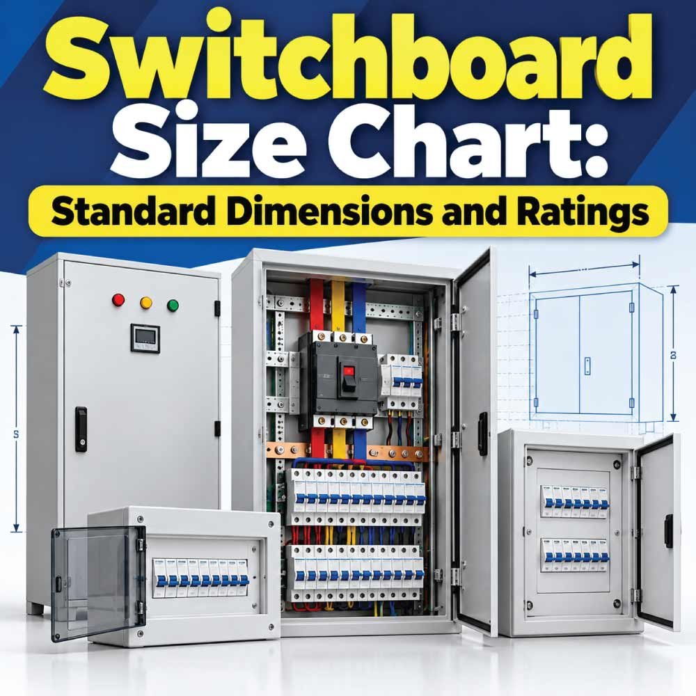 Switchboard Size Chart
